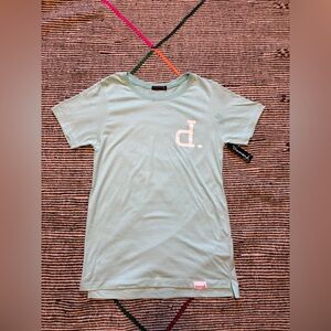 Diamond Supply Co mint green iconic d tee